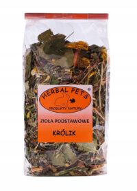 ZIOŁA PODSTAWOWE KRÓLIK 125g HERBAL PETS
