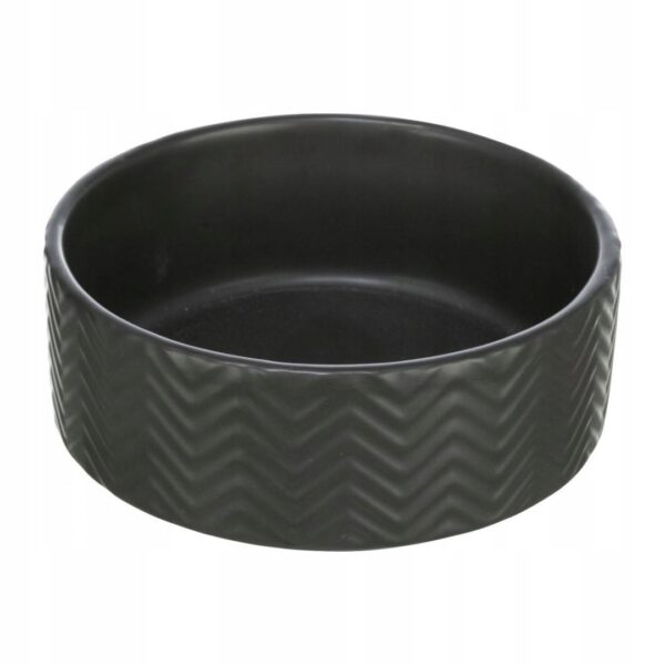 Czarna miska ceramiczna Trixie 0,4 l 13cm - 7fc27fce312a0e97c0cbaadedf78db1d