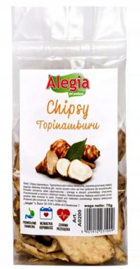 SUSZONY TOPINAMBUR 70g ALEGIA CHIPSY TOPINAMBUROWE